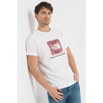 Tricou de bumbac cu maneci raglan