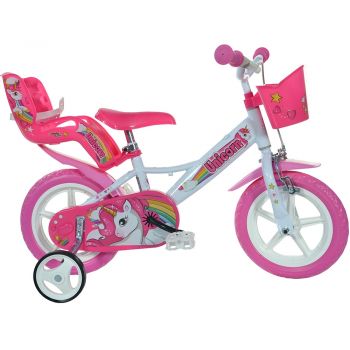 Bicicleta copii Dino Bikes 12' Unicorn ieftina