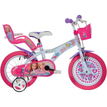 Bicicleta copii Dino Bikes 14' Barbie la reducere