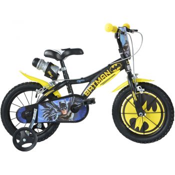 Bicicleta copii Dino Bikes 14' Batman la reducere