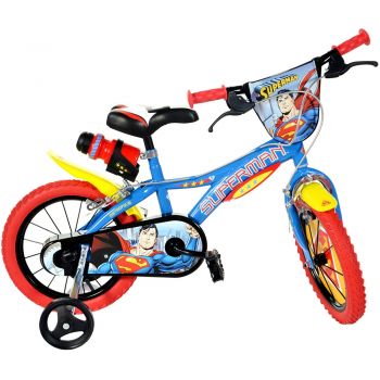 Bicicleta copii Dino Bikes 14' Superman la reducere
