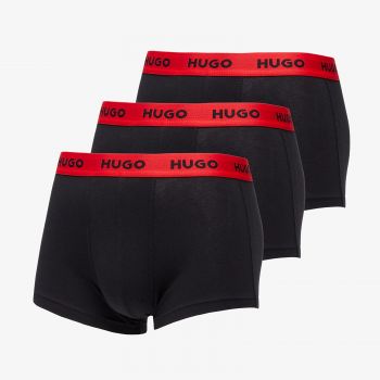 Hugo Boss Trunk 3 Pack Black/ Red la reducere