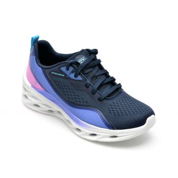 Pantofi sport SKECHERS bleumarin, GLIDE-STEP SWIFT, din material textil