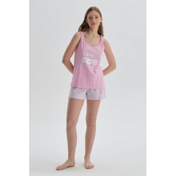 Pijama de bumbac fara maneci