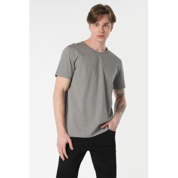 Tricou regular fit din bumbac