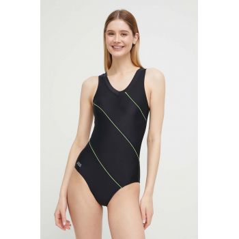 Aqua Speed costum de baie dintr-o bucată Sophie culoarea negru, cupa rigidizata ieftin