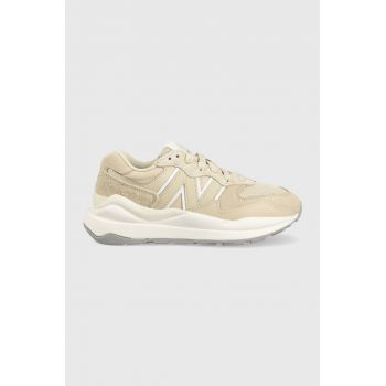 New Balance sneakers W5740STD culoarea bej