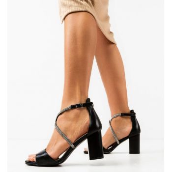 Sandale dama Chinese Negre