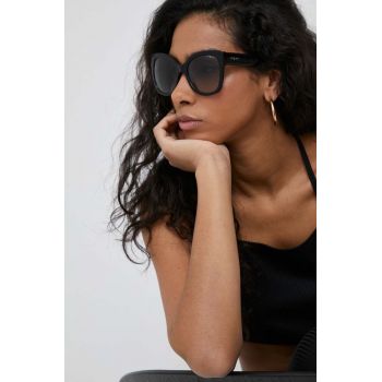 VOGUE ochelari de soare femei, culoarea negru de firma originali