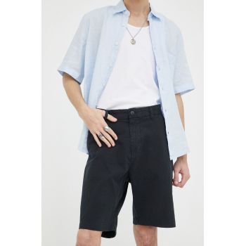 Marc O'Polo pantaloni scurti barbati, culoarea albastru marin