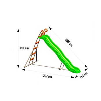 Tobogan cu scara Actu 300 cm