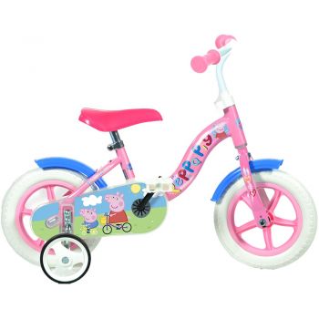 Bicicleta copii Dino Bikes 10' Peppa Pig la reducere