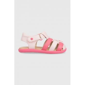 UGG sandale copii culoarea roz de firma originale