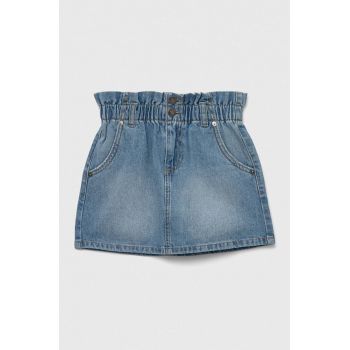 United Colors of Benetton fusta denim pentru copii mini, drept de firma originala