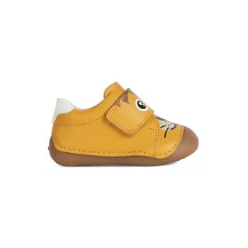 Pantofi sport de piele cu inchidere velcro