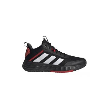 Pantofi de piele ecologica si material textil pentru baschet Own The Game