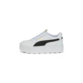 Pantofi sport flatform cu garnituri de piele Karmen Rebelle