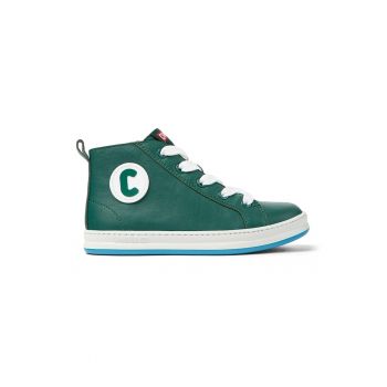 Pantofi sport high-cut din piele