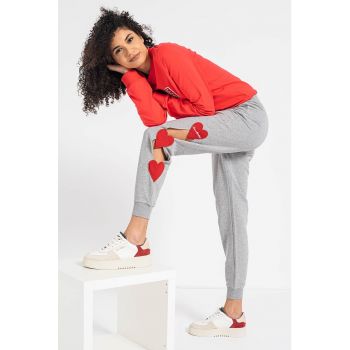 Pantaloni sport cu decupaje