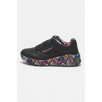 Pantofi sport de piele ecologica Uno Lite - Lovely Luv ieftini