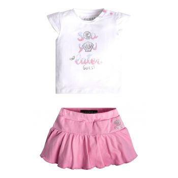 Tricou si fusta din amestec de bumbac