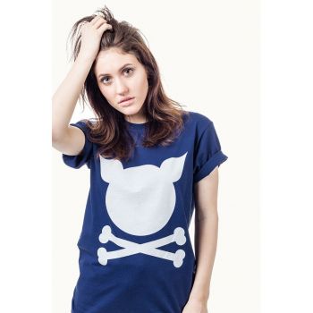 Tricou unisex de bumbac cu imprimeu logo