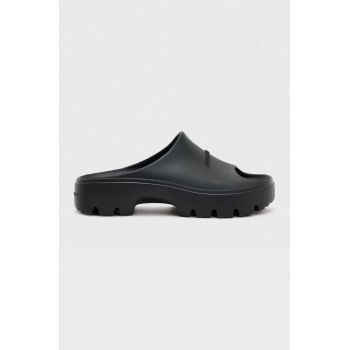 AllSaints papuci Eclipse Flatform femei, culoarea negru, cu platforma WF560Y