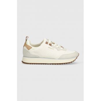 Gant sneakers Bevinda culoarea bej, 26538868.G161