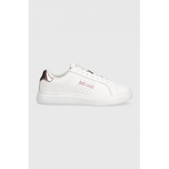 Just Cavalli sneakers culoarea alb, 74RB3SB3