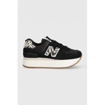 New Balance sneakers WL574ZDA culoarea negru