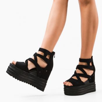 Sandale dama Chaluim Negre Sandale dama Chaluim Negre