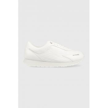 Trussardi sneakers Football culoarea alb, 79A00855 9Y099998