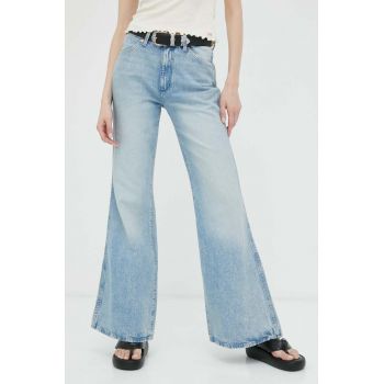 Wrangler jeansi Wanderer femei high waist