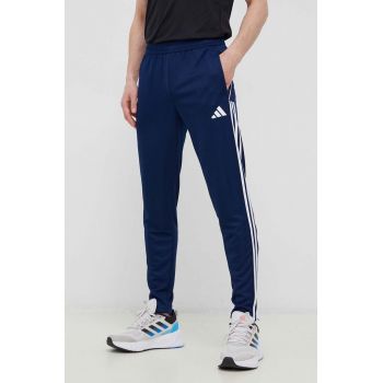 adidas Performance pantaloni de antrenament Tiro 23 culoarea albastru marin, cu imprimeu ieftini