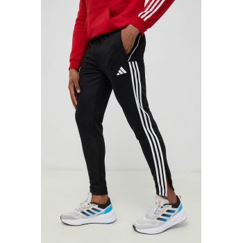 adidas Performance pantaloni de antrenament Tiro 23 culoarea negru, cu imprimeu  HS7230