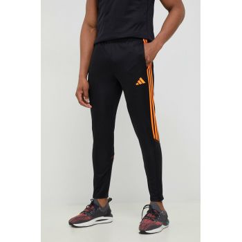 adidas Performance pantaloni de antrenament Tiro 23 culoarea negru, cu imprimeu