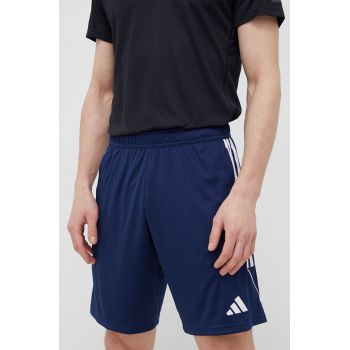 adidas Performance pantaloni scurți de antrenament Tiro 23 culoarea albastru marin de firma originali