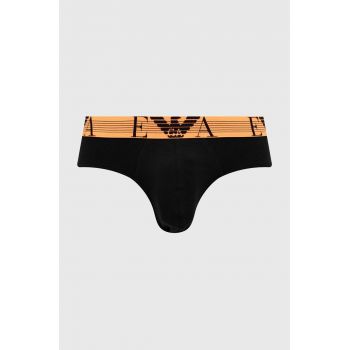 Emporio Armani Underwear slip barbati, culoarea negru