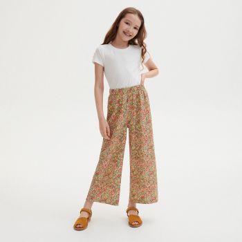 Reserved - Pantaloni cu imprimeu floral - Multicolor