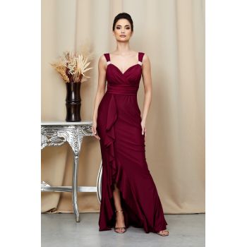 Rochie Princess Bordo ieftina