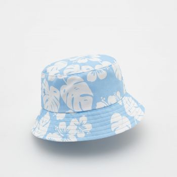 Reserved - Pălărie bucket cu model - Albastru