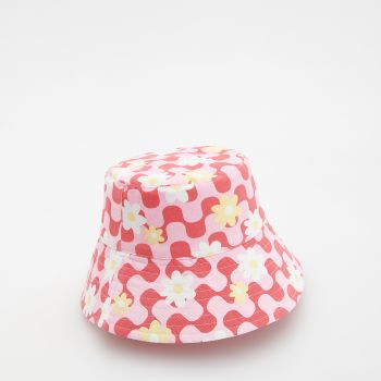 Reserved - Pălărie cu model - Roz