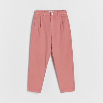 Reserved - Pantaloni din bumbac - Roz