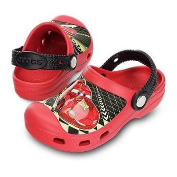 Saboti Crocs CC Lighting McQueen Clog Rosu - Red