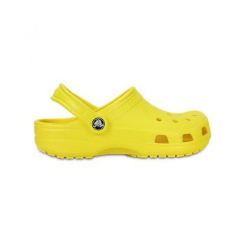 Saboti Crocs Classic Galben - Lemon de firma originali