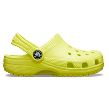 Saboti Crocs Classic Kids Galben - Citrus