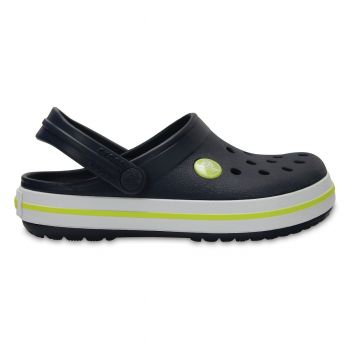 Saboti Crocs Crocband Kids Albastru - Navy/Citrus ieftini