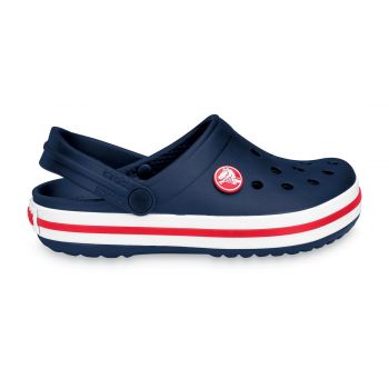 Saboti Crocs Crocband Kids Bleumarin - Navy/Red ieftini