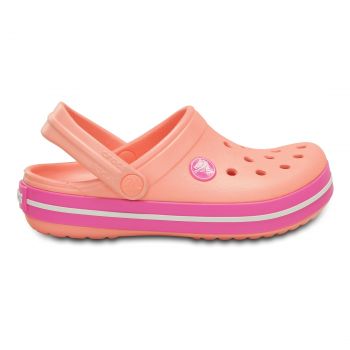 Saboti Crocs Crocband Kids Pepene galben - Melon ieftini