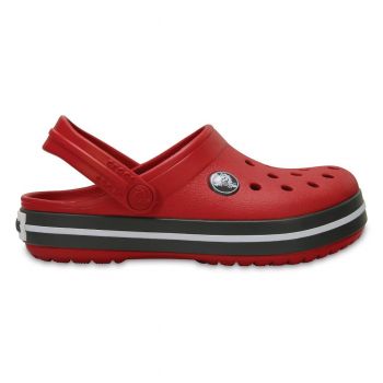 Saboti Crocs Crocband Kids Roșu - Pepper/Graphite de firma originali